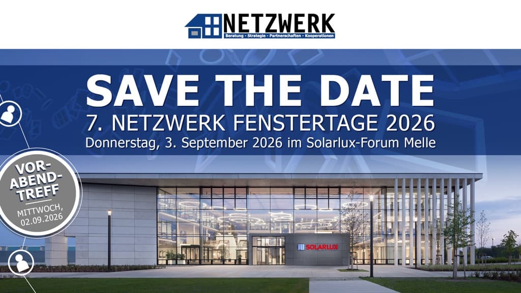 7. NETZWERK FENSTERTAGE 2026 – Einladung & Anmeldung